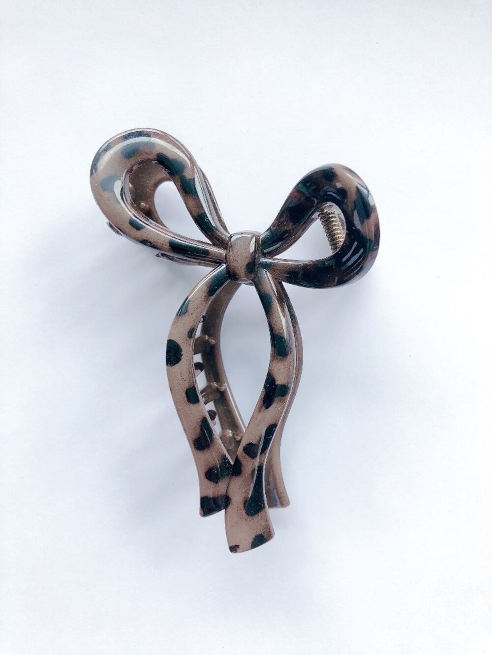 5/$20 Hair Clip Bow Hair Claw lip animal print leopart cheetah